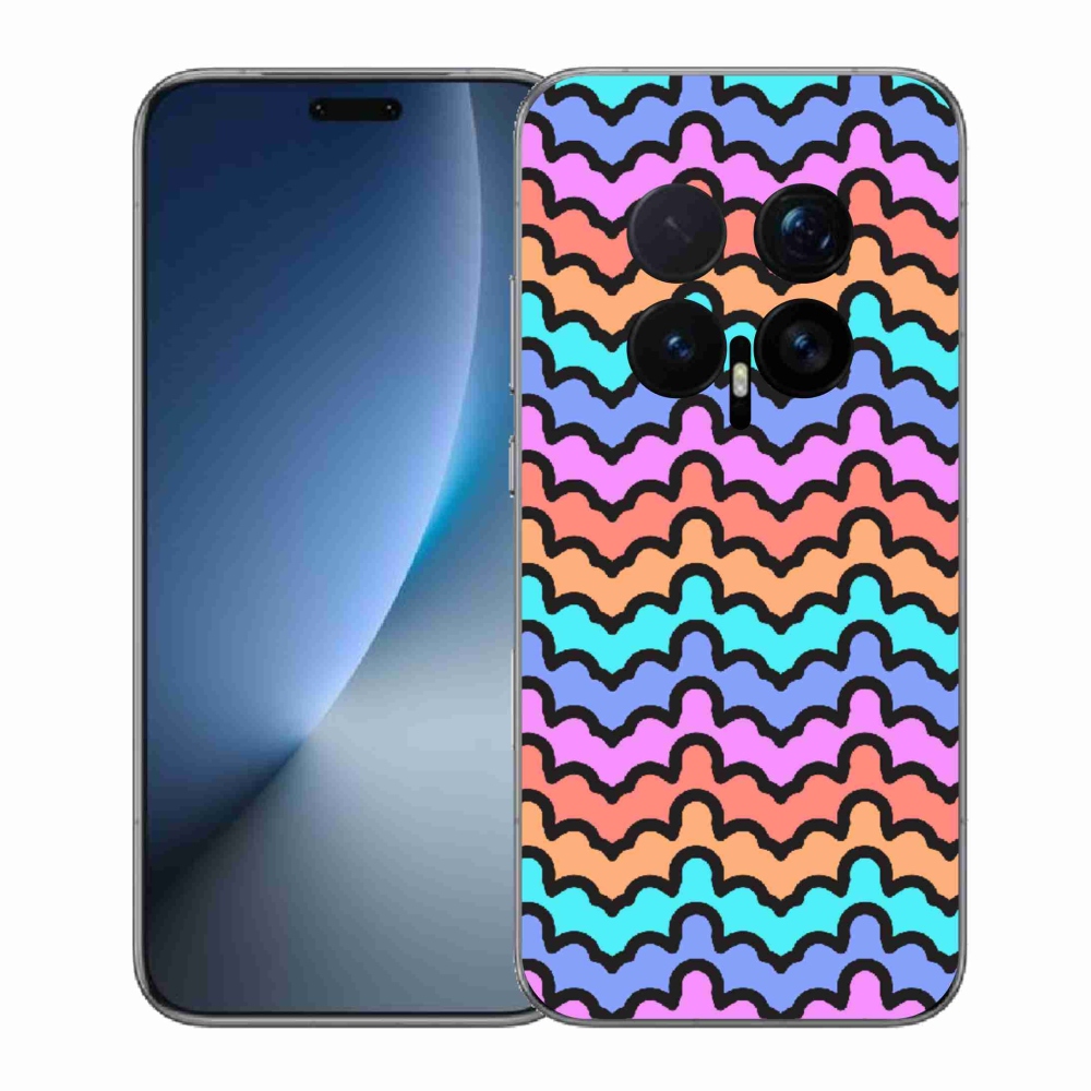 Zselés borítás mmCase a Honor Magic 8 Pro számára - absztrakt motívum 30