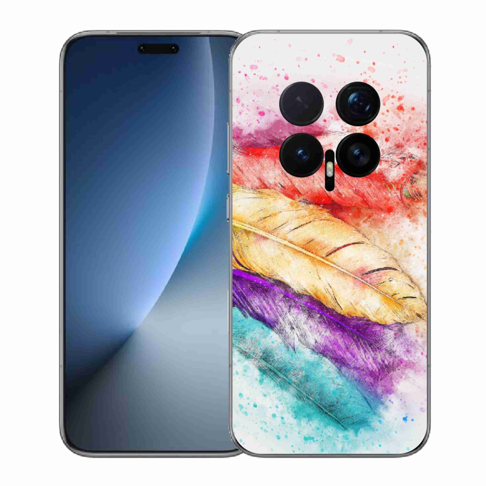 Zselés borítás mmCase a Honor Magic 8 Pro-hoz - színes toll