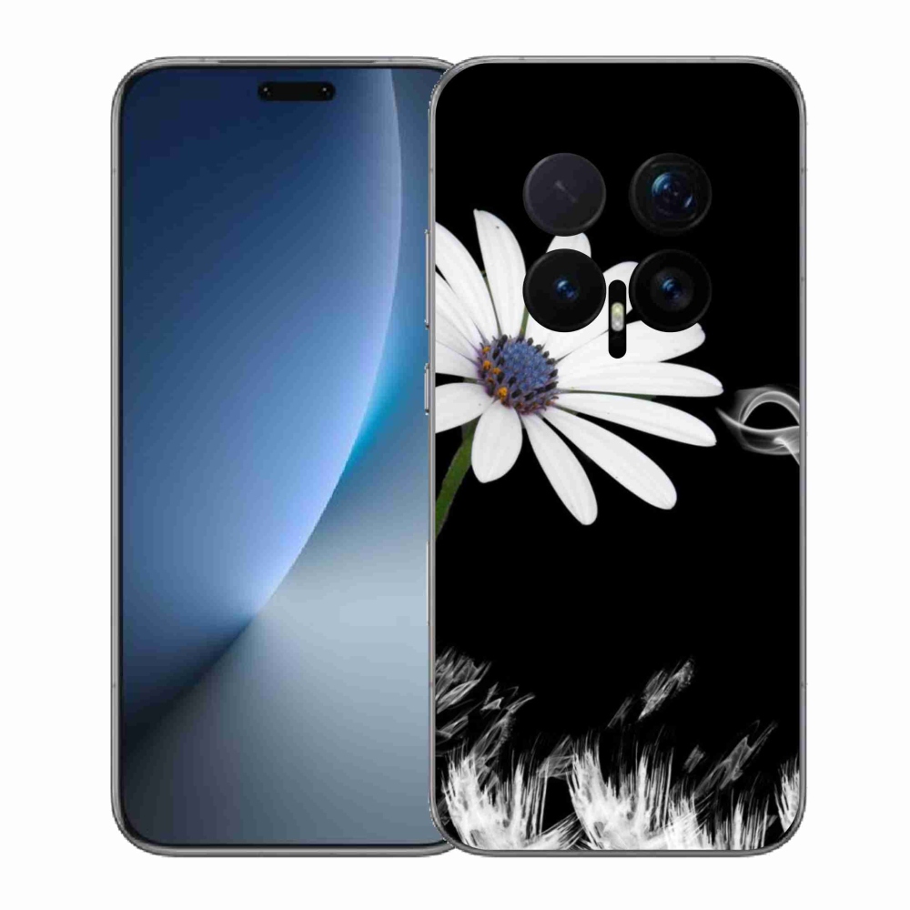 Zselés borítás mmCase a Honor Magic 8 Pro-hoz - fehér virág