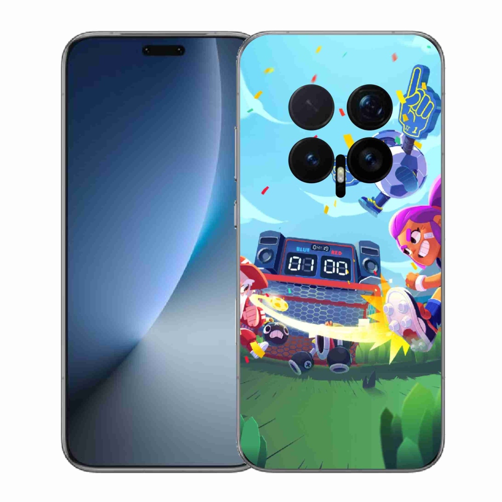 Zselés borítás mmCase a Honor Magic 8 Pro-hoz - verekedős csillagok 1