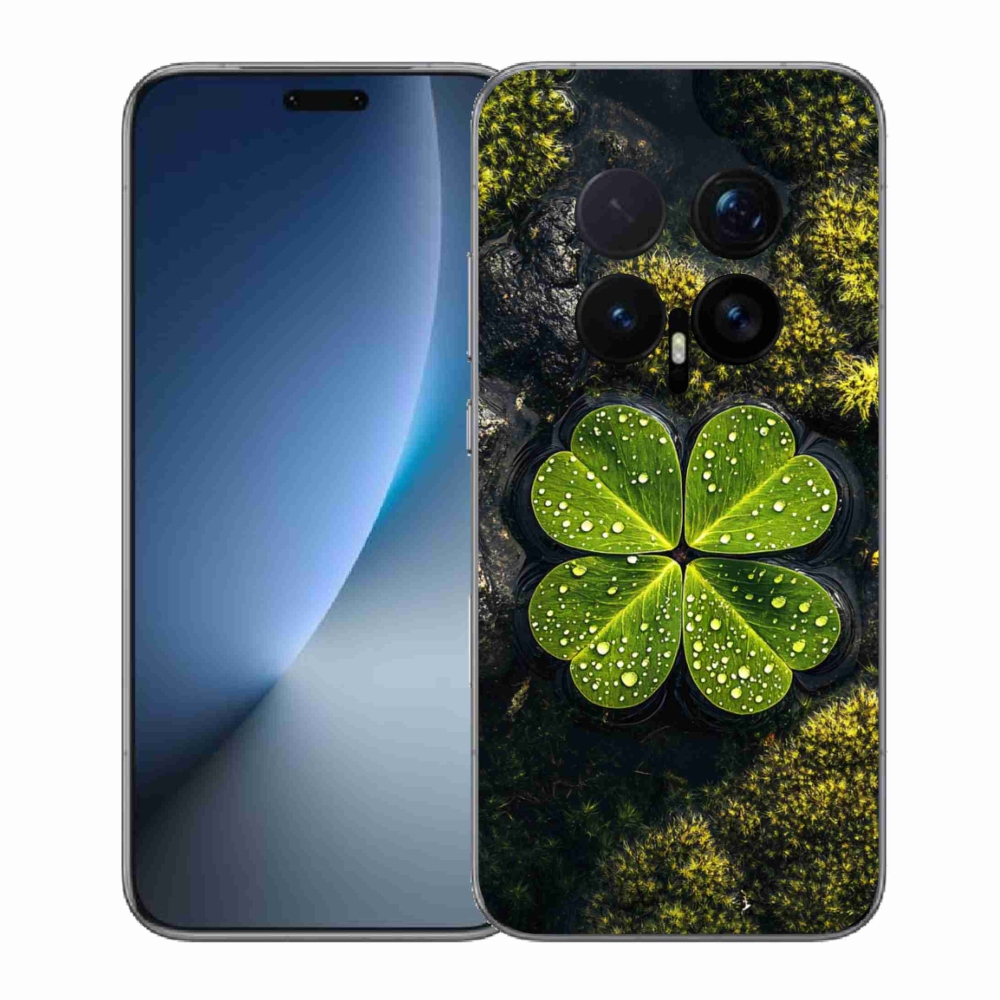 Zselés borítás mmCase a Honor Magic 8 Pro-hoz - négylevelű lóhere
