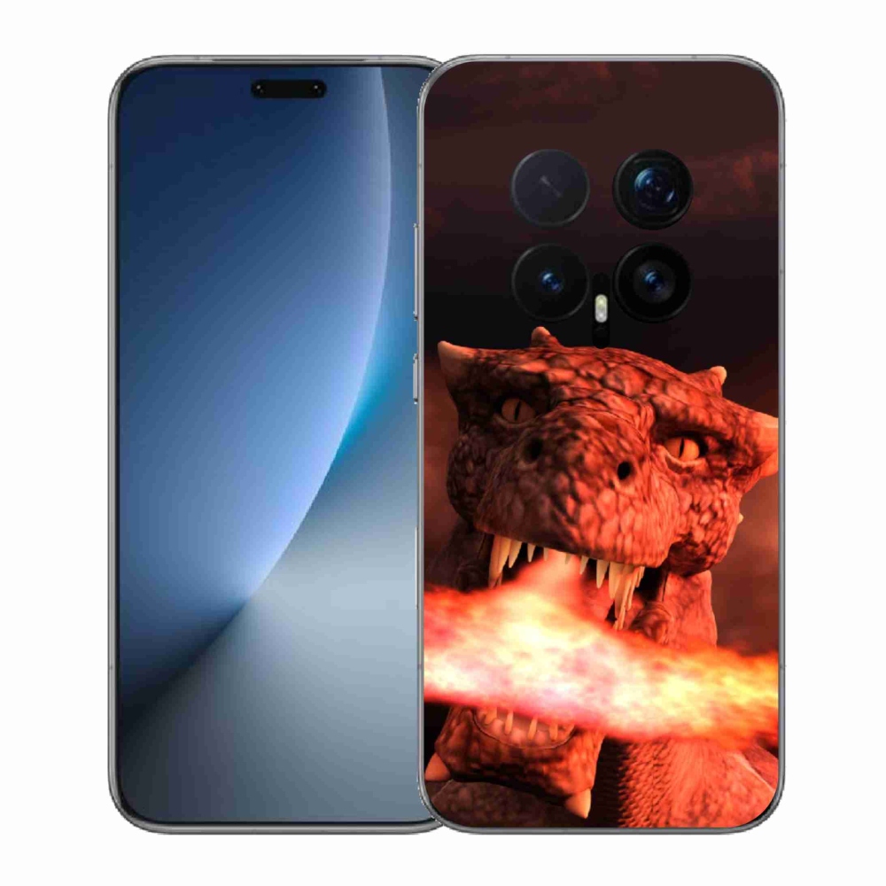 Zselés borítás mmCase a Honor Magic 8 Pro-hoz - sárkány