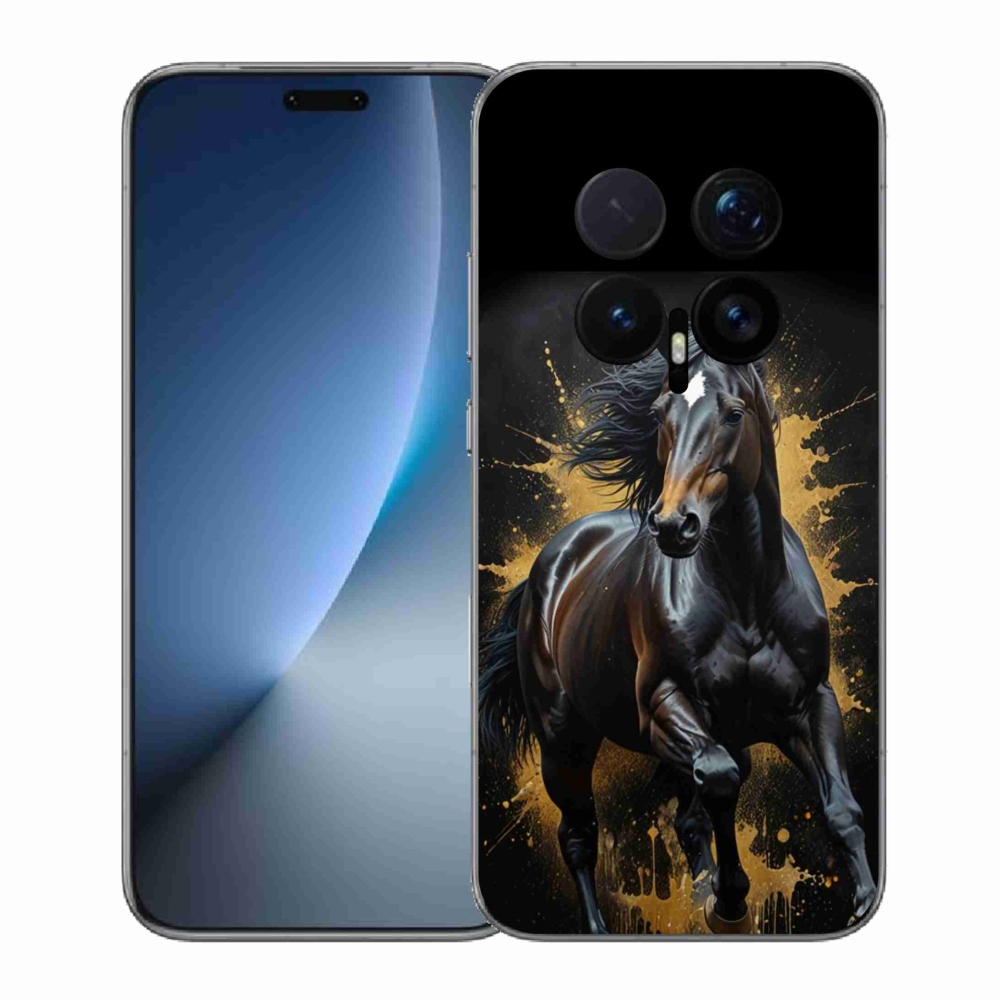 mmCase géltok az Honor Magic 8 Pro-hoz – elegáns fekete csikó