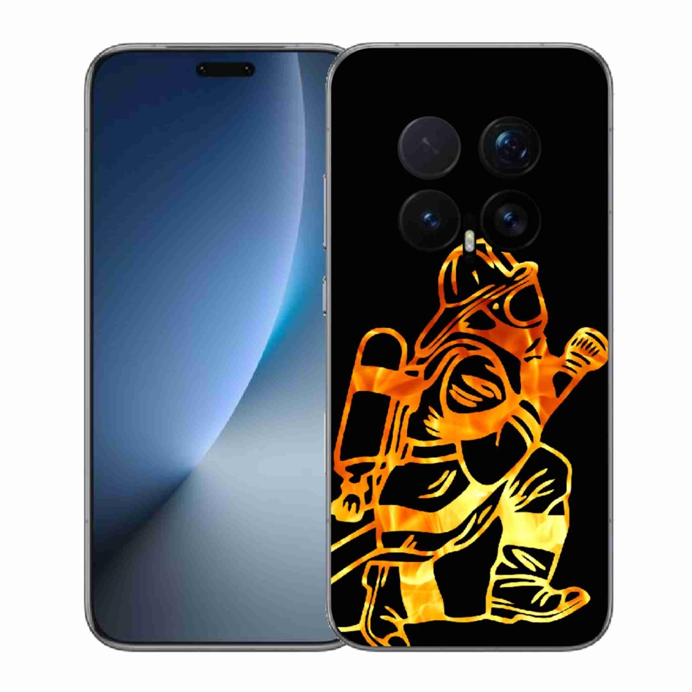 Gél borítás mmCase a Honor Magic 8 Pro készülékhez - Tűzoltó 1