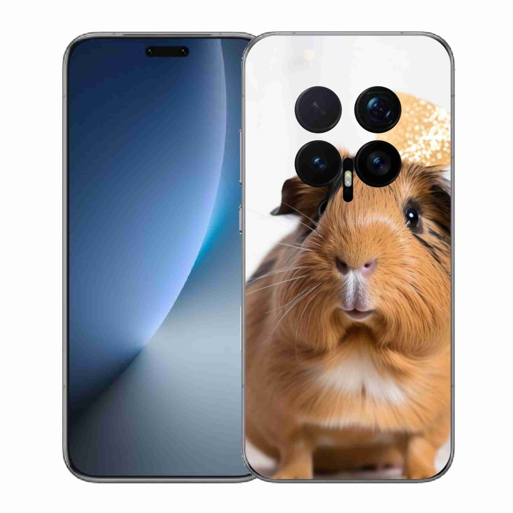 Zselés borítás mmCase a Honor Magic 8 Pro-hoz - barna tengerimalac