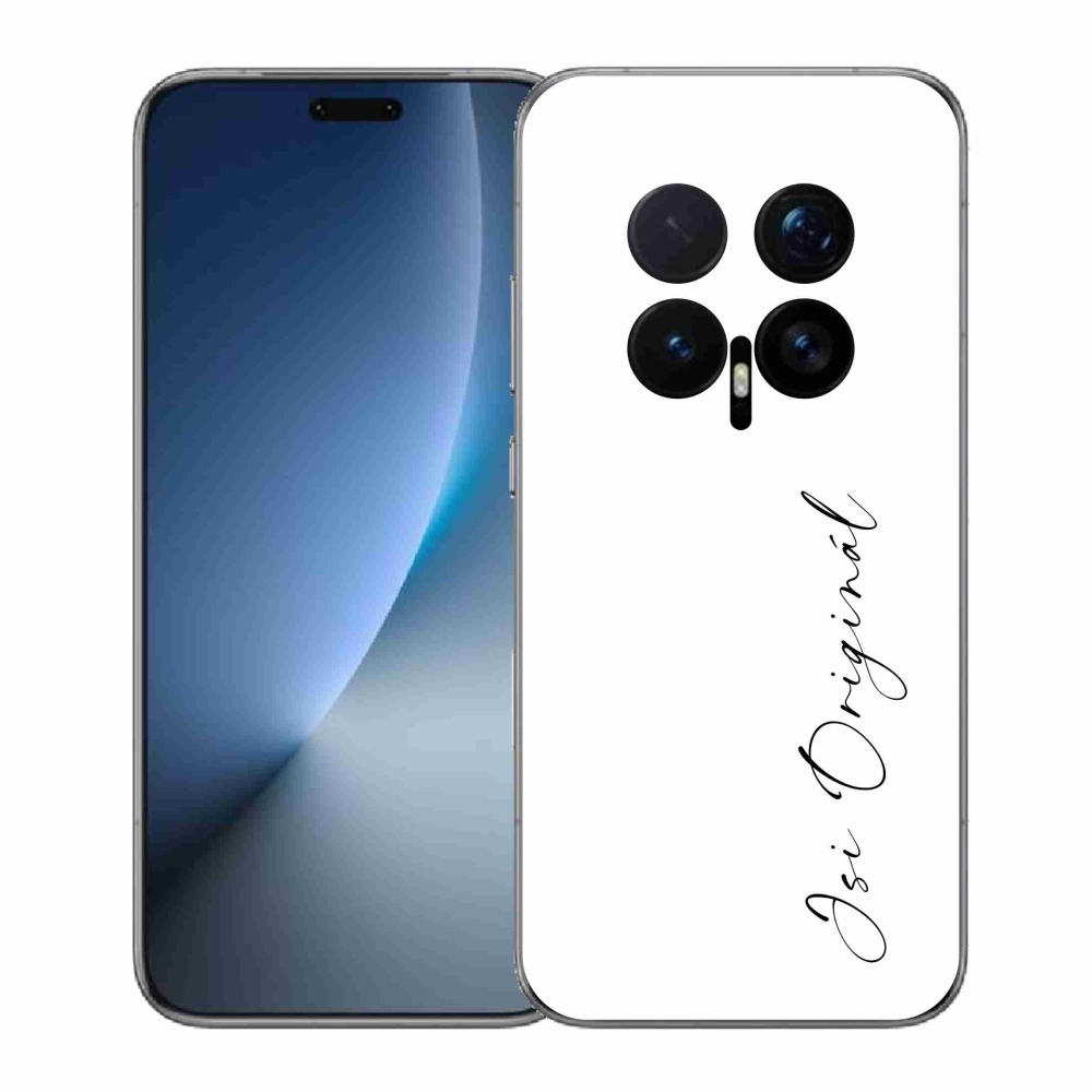 Gél borító mmCase a Honor Magic 8 Pro számára - te vagy az eredeti fehér háttér