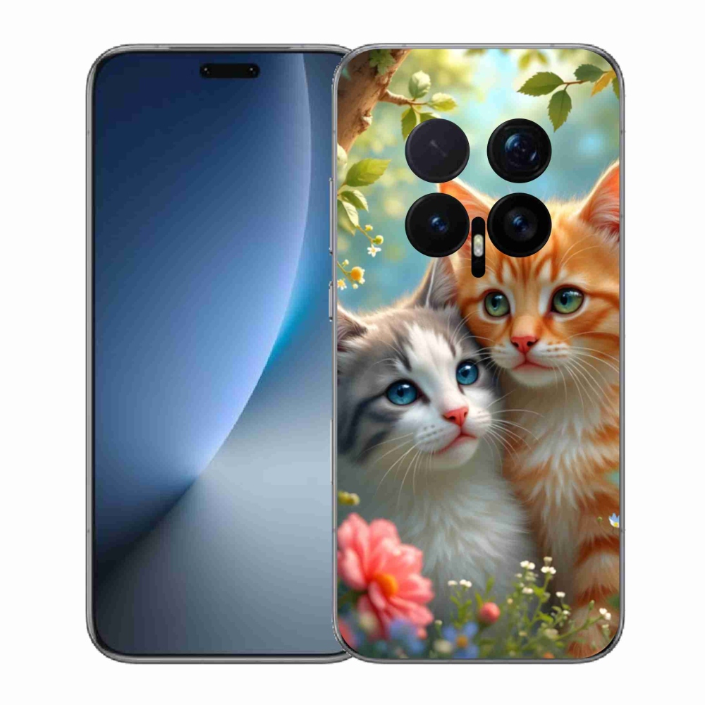 Zselés borítás mmCase a Honor Magic 8 Pro-hoz - macskaszerelem 2