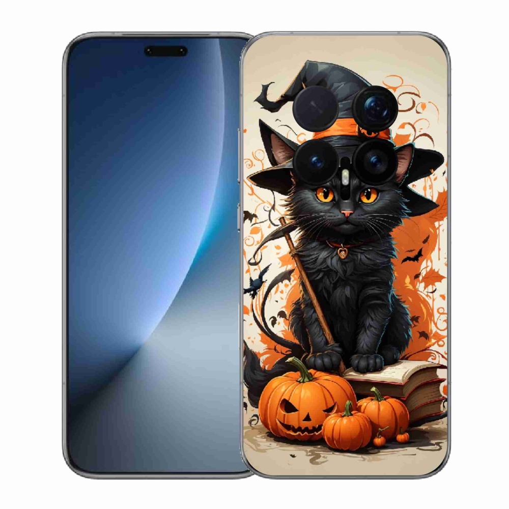 Gél borítás mmCase a Honor Magic 8 Pro számára - cat wizard