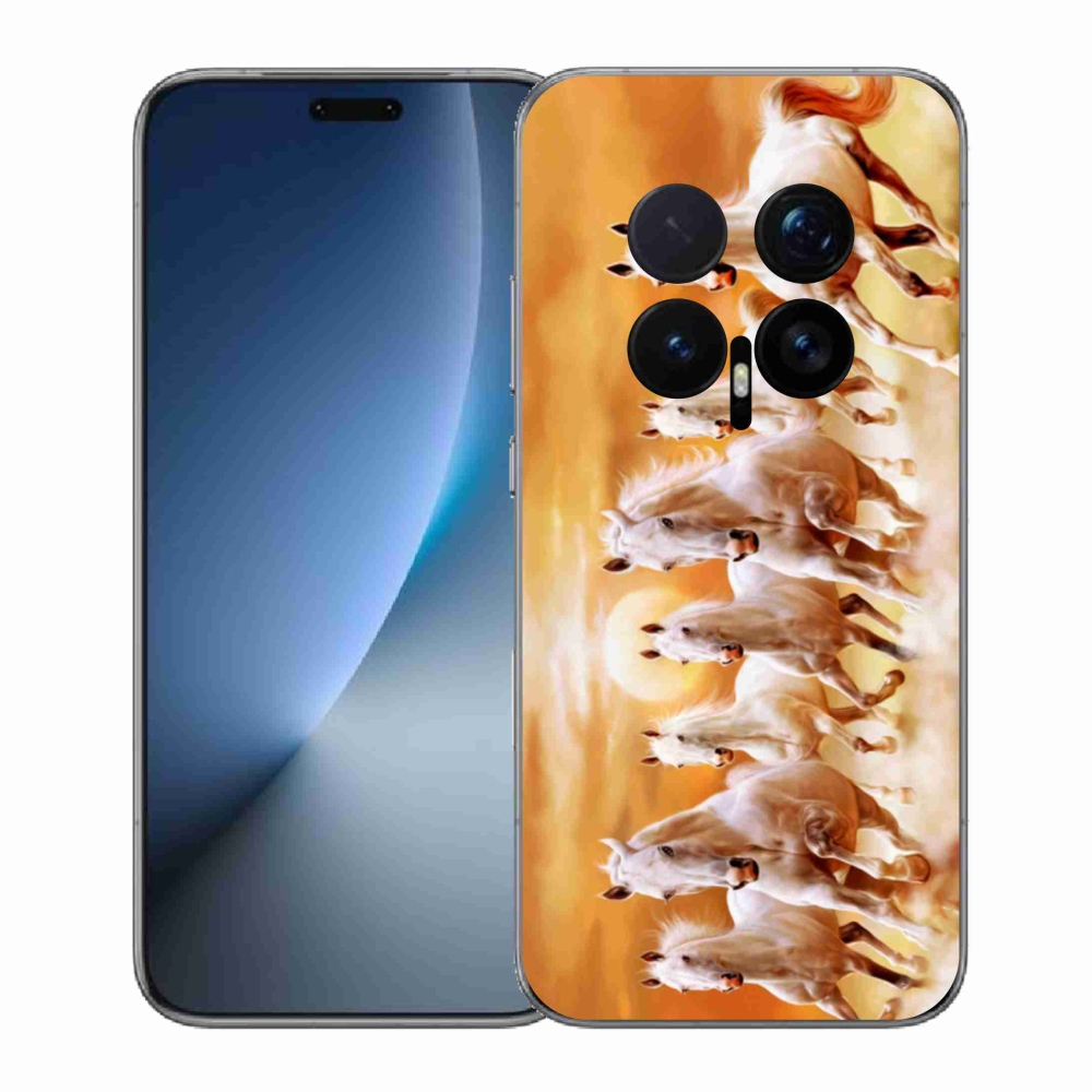 Zselés borítás mmCase a Honor Magic 8 Pro-hoz - lovak 2