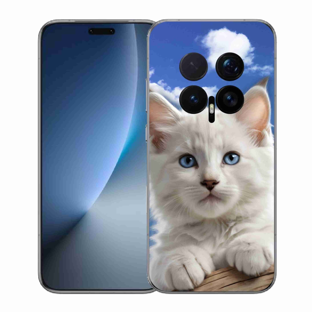 mmCase gél tok az Honor Magic 8 Pro-hoz – cica és felhők