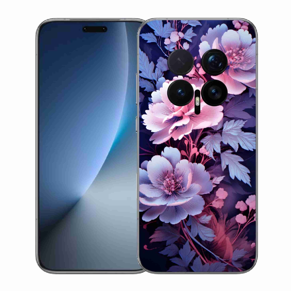 Gél borító mmCase a Honor Magic 8 Pro számára - virágok 11