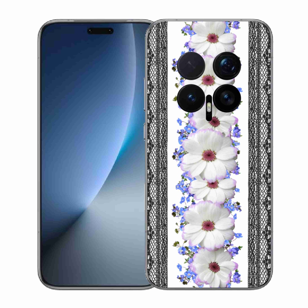 Gél borító mmCase a Honor Magic 8 Pro számára - virágok 8