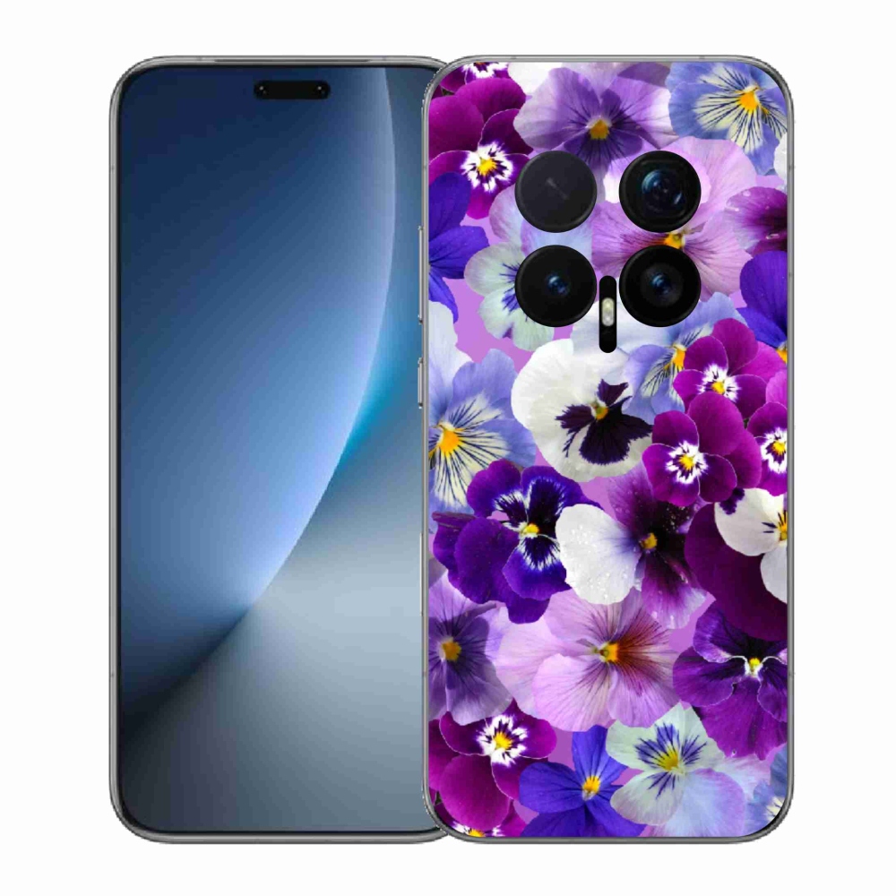 Gél borítás mmCase a Honor Magic 8 Pro számára - virágok 9