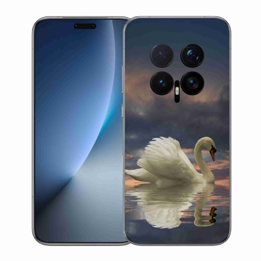 Zselés borítás mmCase a Honor Magic 8 Pro-hoz - hattyú