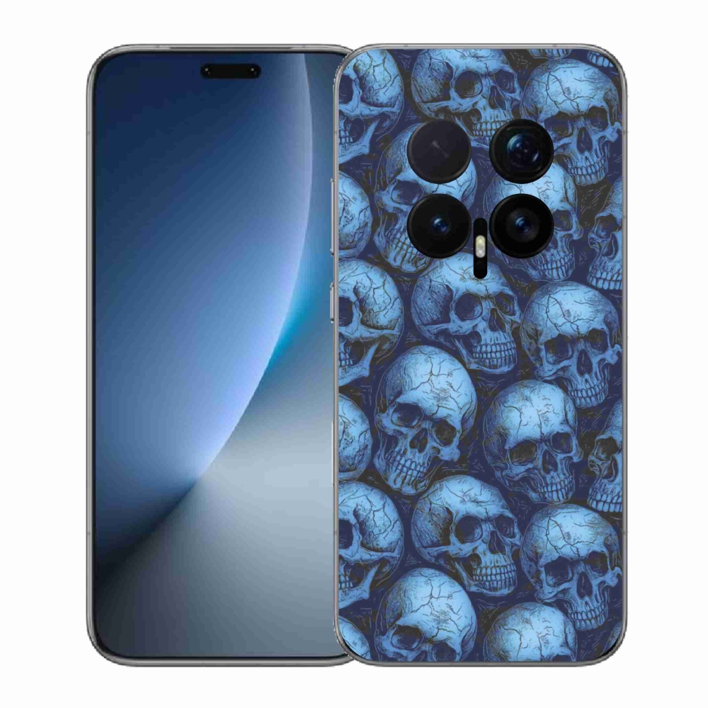 Zselés borítás mmCase a Honor Magic 8 Pro-hoz - koponyák