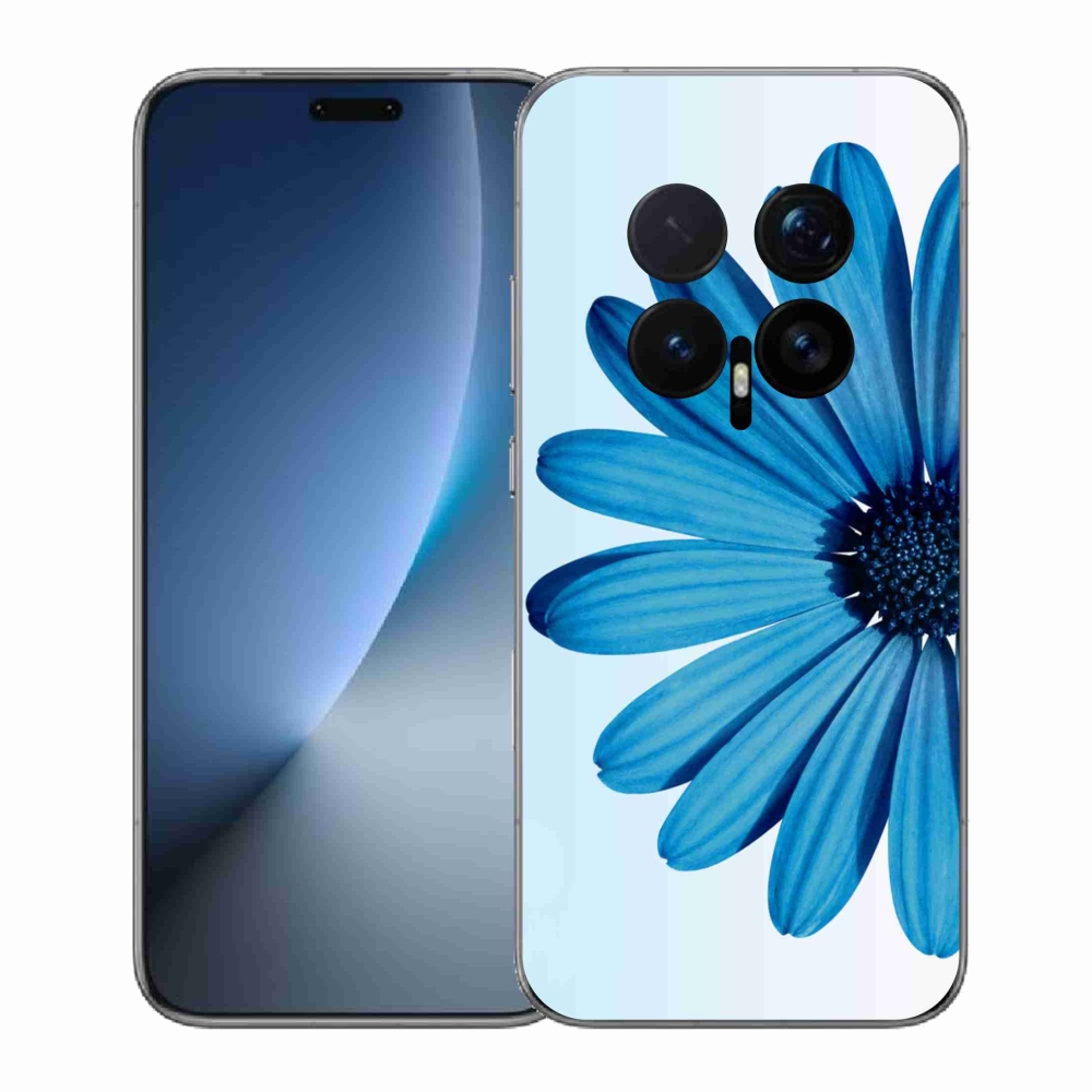 Zselés borítás mmCase a Honor Magic 8 Pro készülékhez - kék margaréta