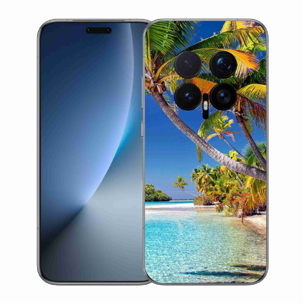 Zselés borítás mmCase a Honor Magic 8 Pro-hoz - tengerparton