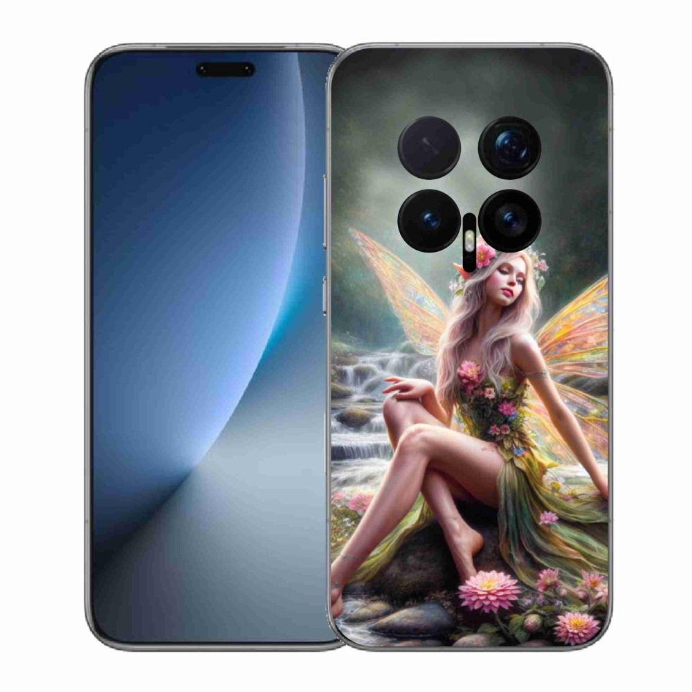 Zselés borítás mmCase a Honor Magic 8 Pro-hoz - pillangó nő 1