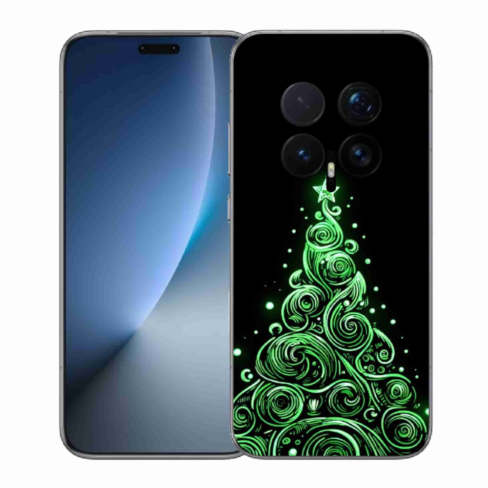 Gél borítás mmCase a Honor Magic 8 Pro-hoz - neon karácsonyfa 3