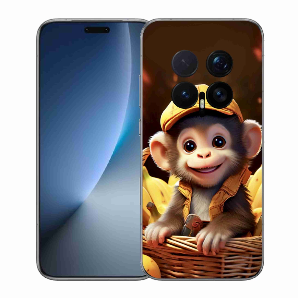 mmCase gél tok az Honor Magic 8 Pro-hoz – majom a kosárban