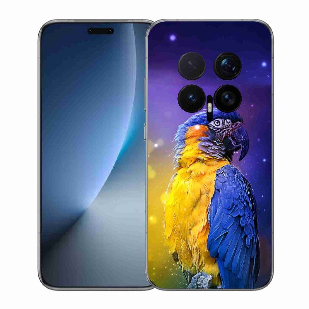 Zselés borítás mmCase a Honor Magic 8 Pro készülékhez - papagáj ara 1