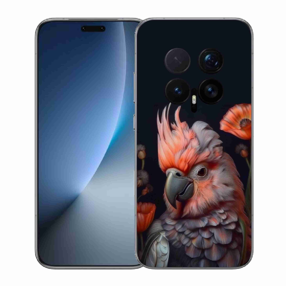 mmCase gél tok az Honor Magic 8 Pro-hoz – színes kakadu papagáj