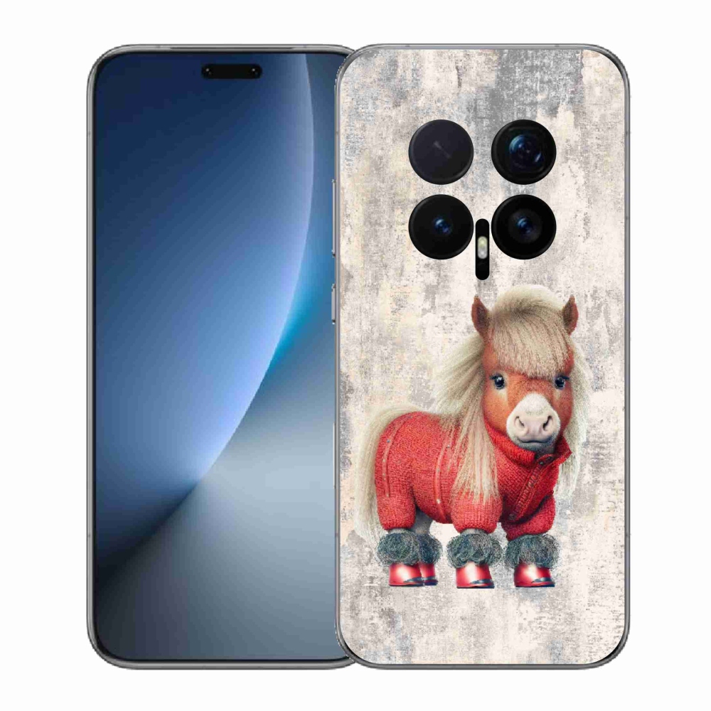 Gél borítás mmCase a Honor Magic 8 Pro-hoz - póni pulóverben