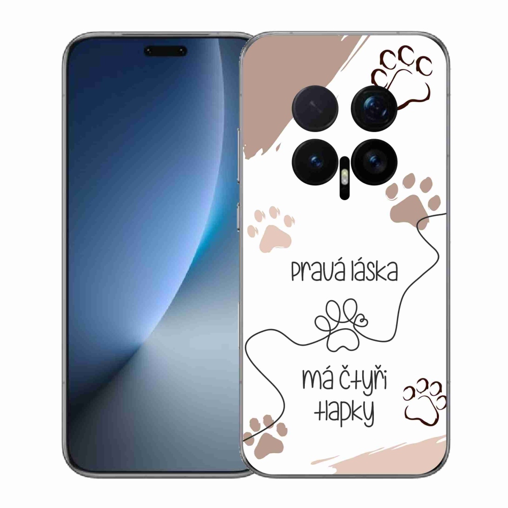 Gél borító mmCase a Honor Magic 8 Pro készülékhez - kutyamotívum 1 fehér háttér