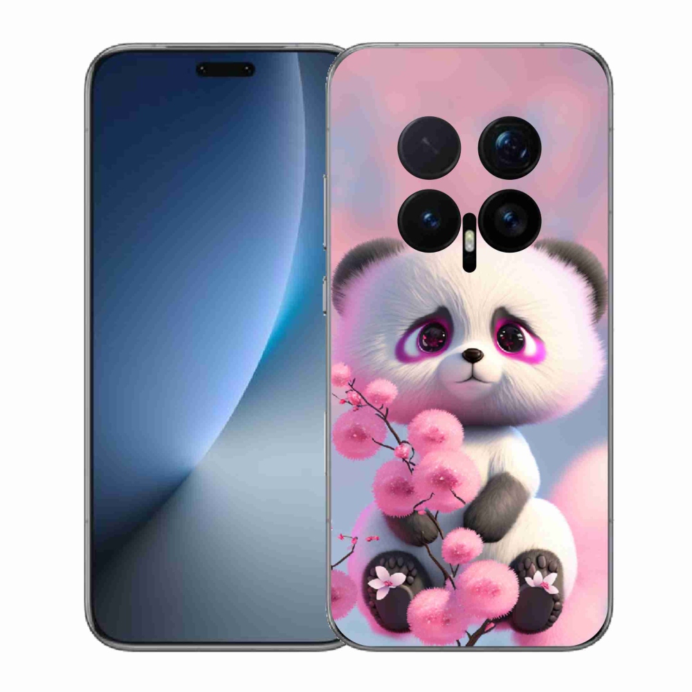 Gél borítás mmCase a Honor Magic 8 Pro-hoz - aranyos panda 1