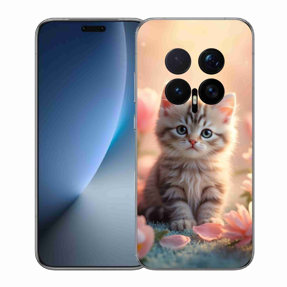 Gél borítás mmCase a Honor Magic 8 Pro számára - aranyos cica 8