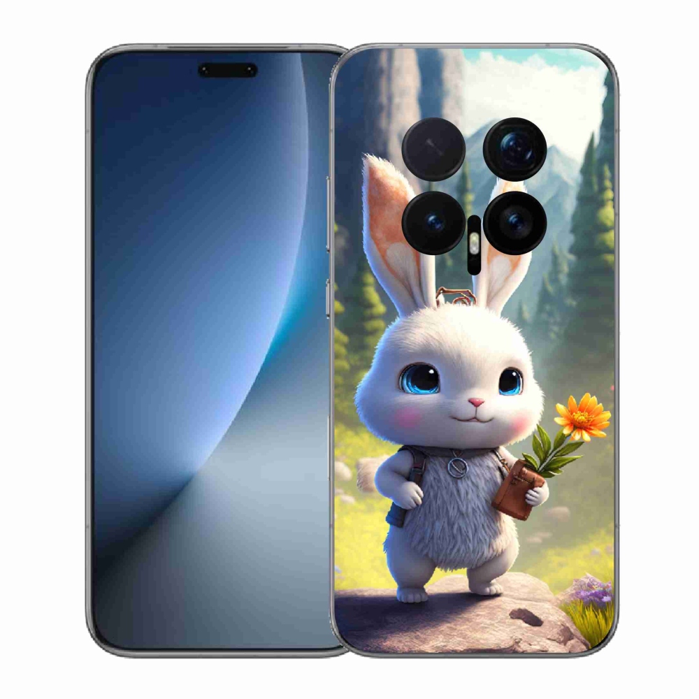 Zselés borítás mmCase a Honor Magic 8 Pro-hoz - aranyos nyuszi