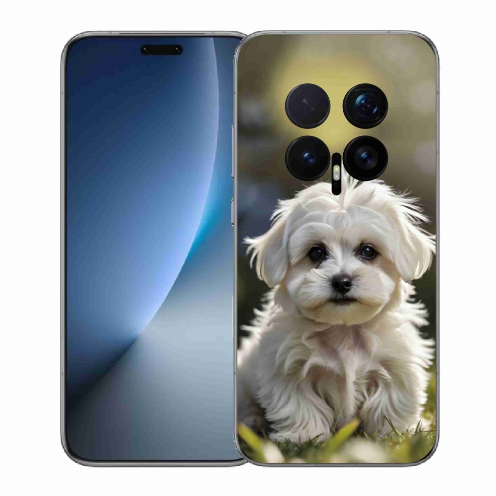 mmCase gél tok az Honor Magic 8 Pro-hoz – aranyos máltai kutyus