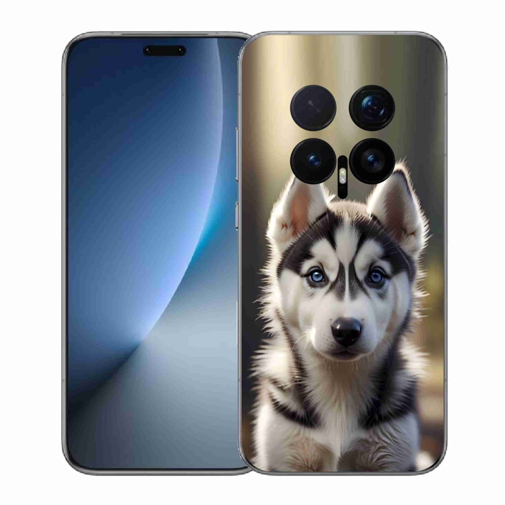 mmCase gél tok az Honor Magic 8 Pro-hoz – aranyos szibériai husky
