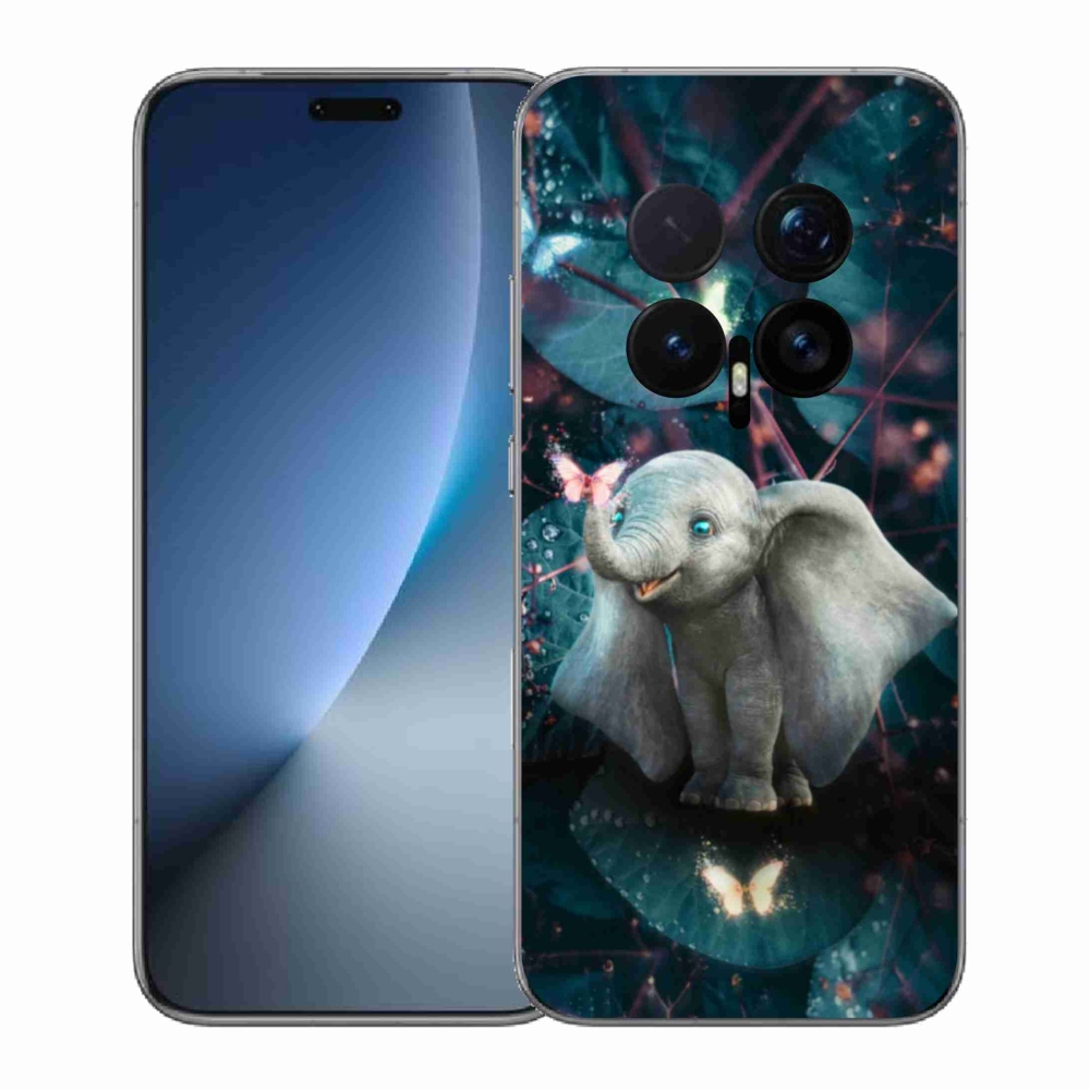 Gél borítás mmCase a Honor Magic 8 Pro-hoz - aranyos elefánt