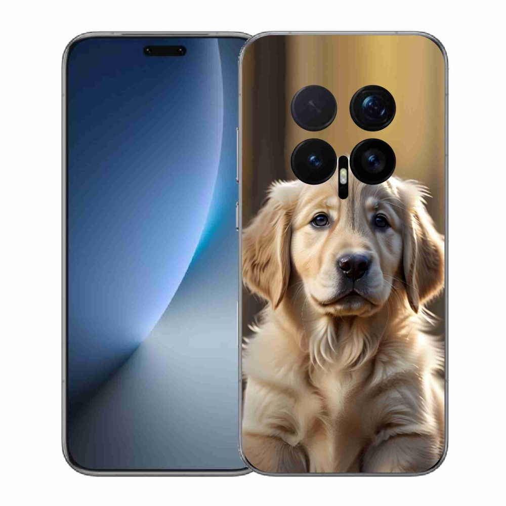 mmCase gél tok az Honor Magic 8 Pro-hoz – aranyos arany retriever