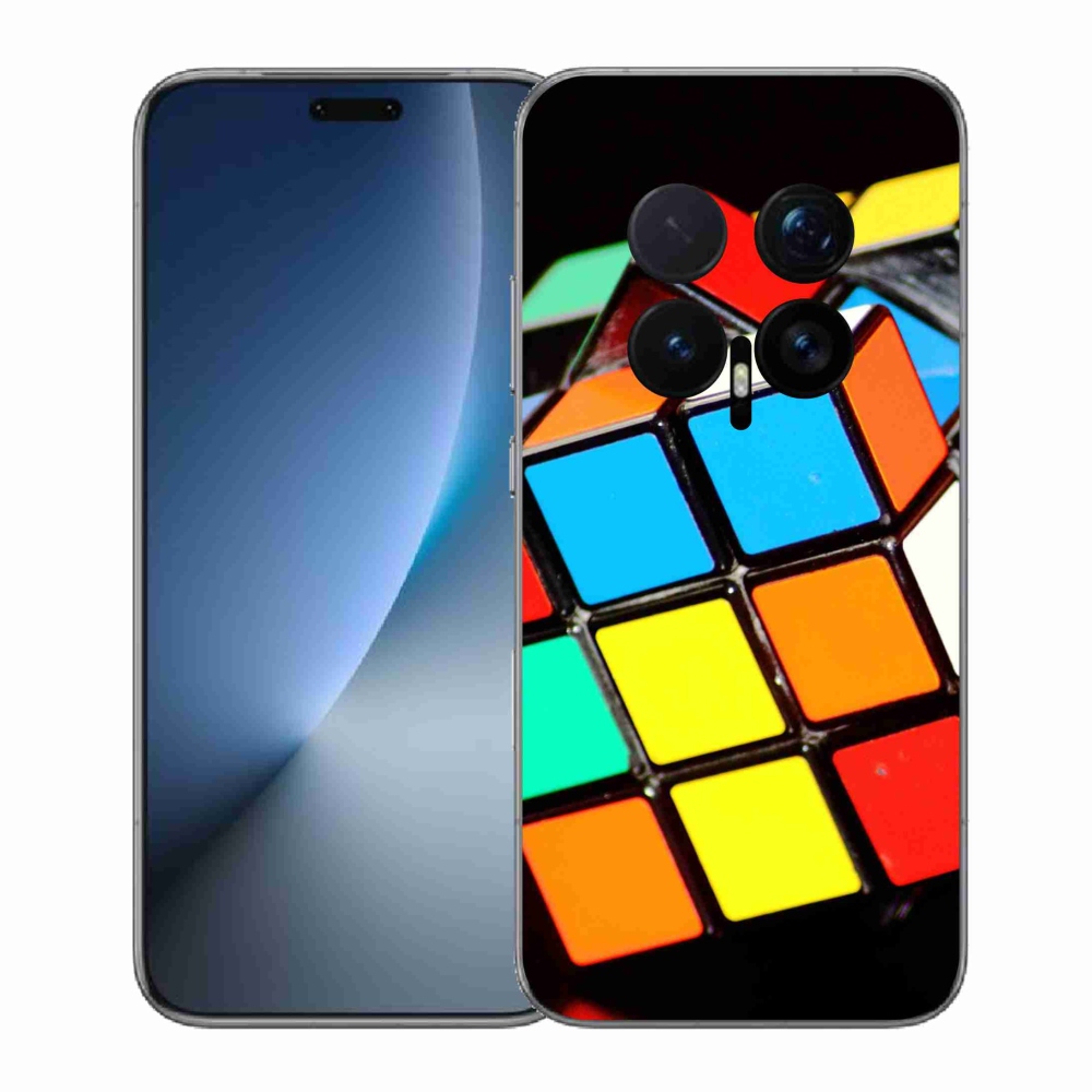 Zselés borítás mmCase a Honor Magic 8 Pro-hoz - Rubik kocka