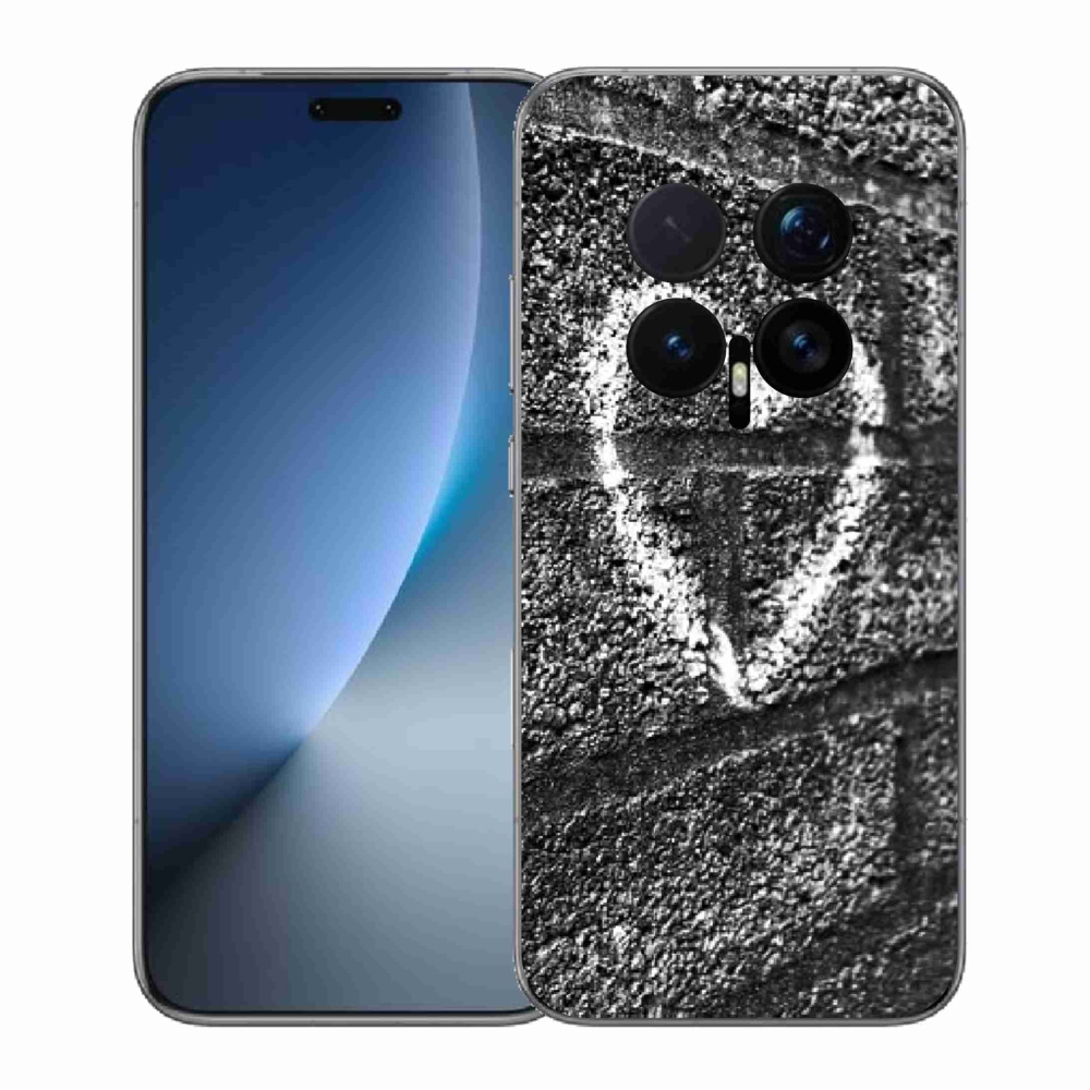 Gél borítás mmCase a Honor Magic 8 Pro-hoz - szív a falon