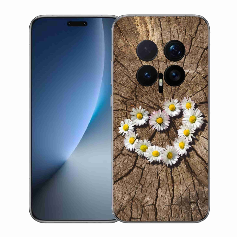 Gél borítás mmCase a Honor Magic 8 Pro-hoz - Százszorszép szív