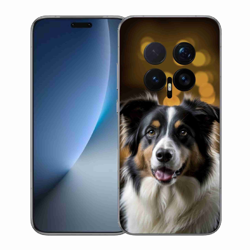 mmCase gél tok az Honor Magic 8 Pro-hoz – mosolygós ausztrál juhászkutya