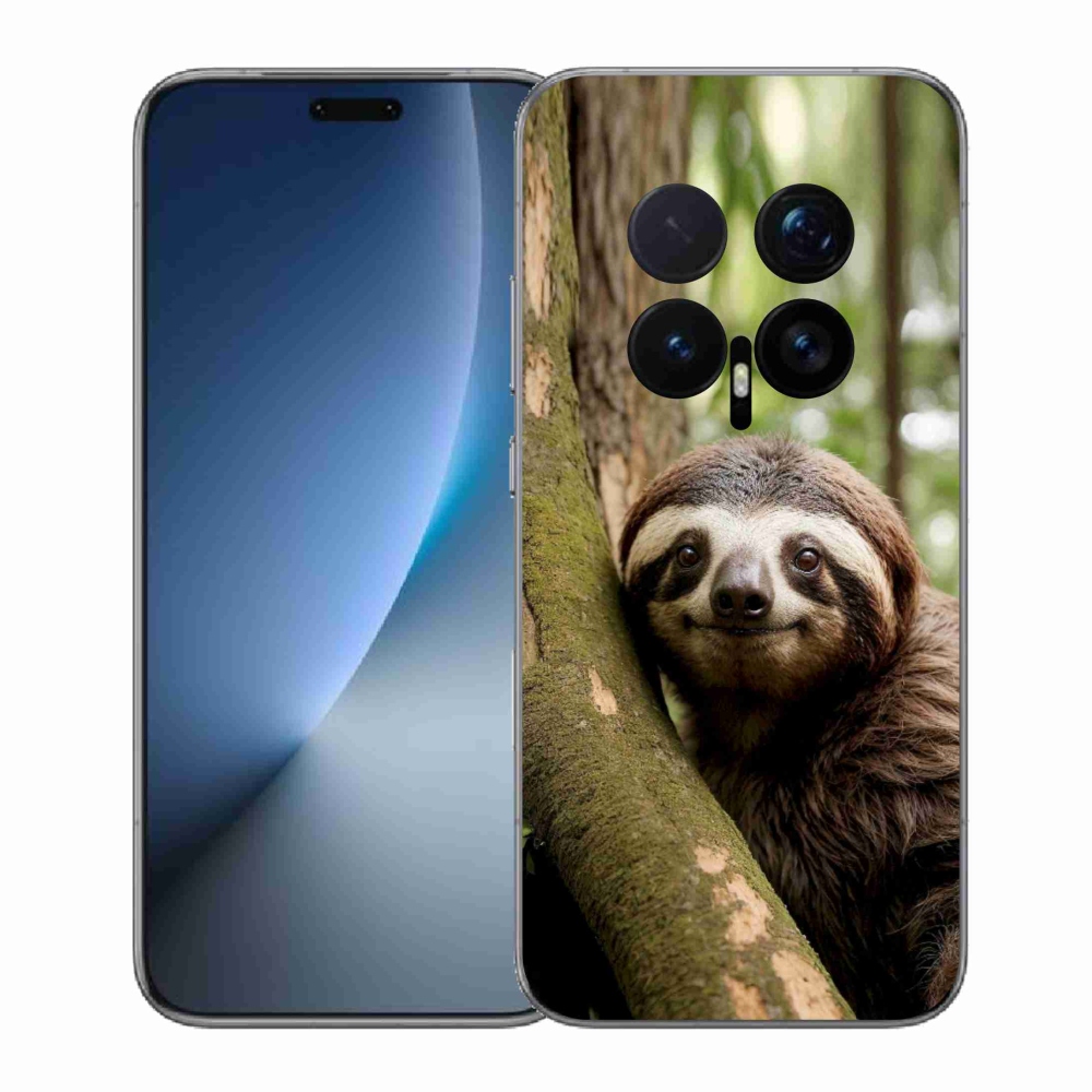 mmCase gél tok az Honor Magic 8 Pro-hoz – mosolygós lajhár
