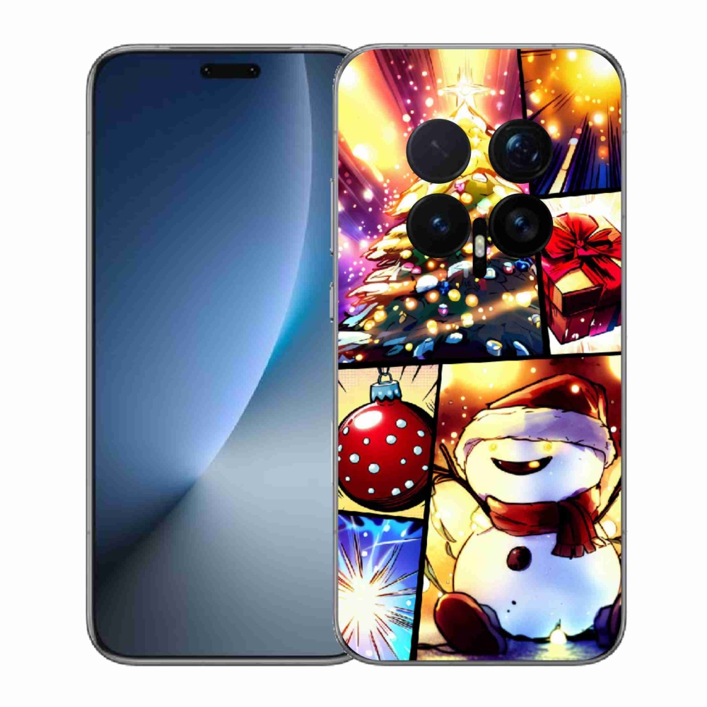 Gél borító mmCase a Honor Magic 8 Pro készülékhez - karácsonyi motívumok 1