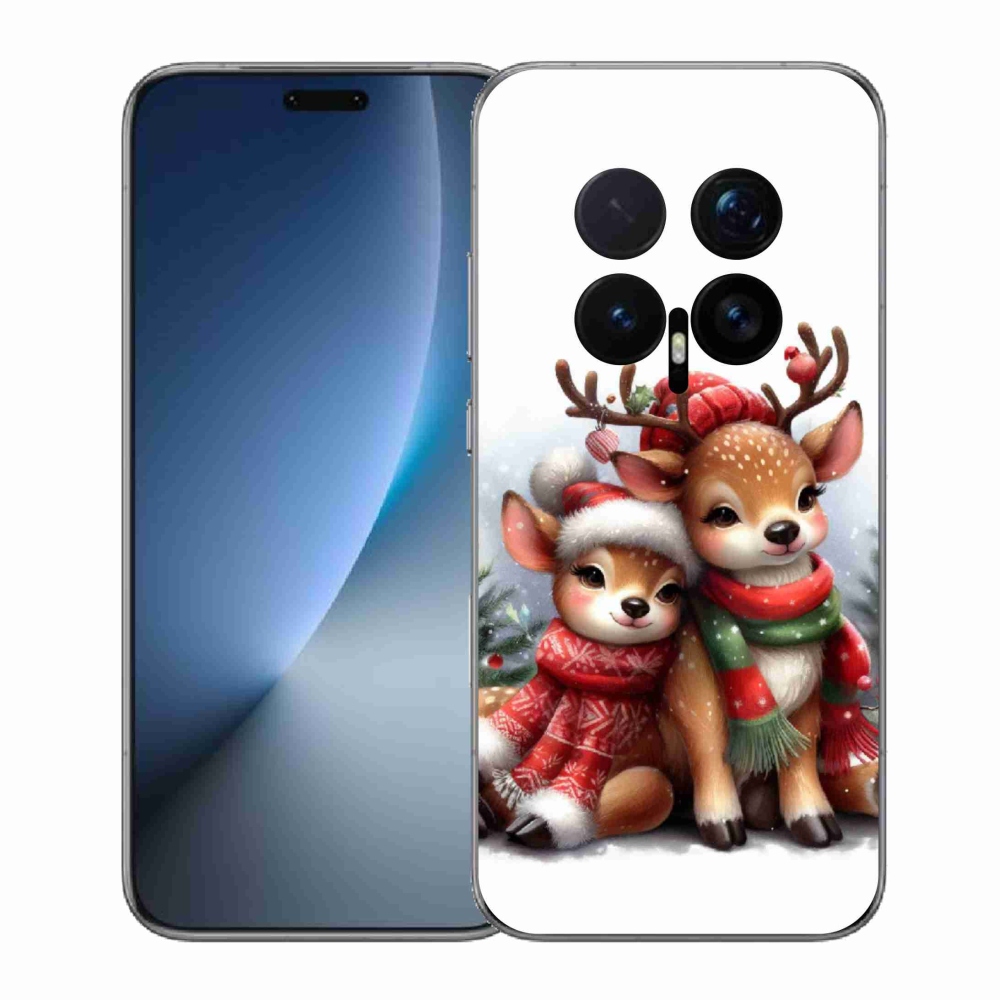 Zselés borítás mmCase a Honor Magic 8 Pro-hoz - karácsonyi rénszarvas