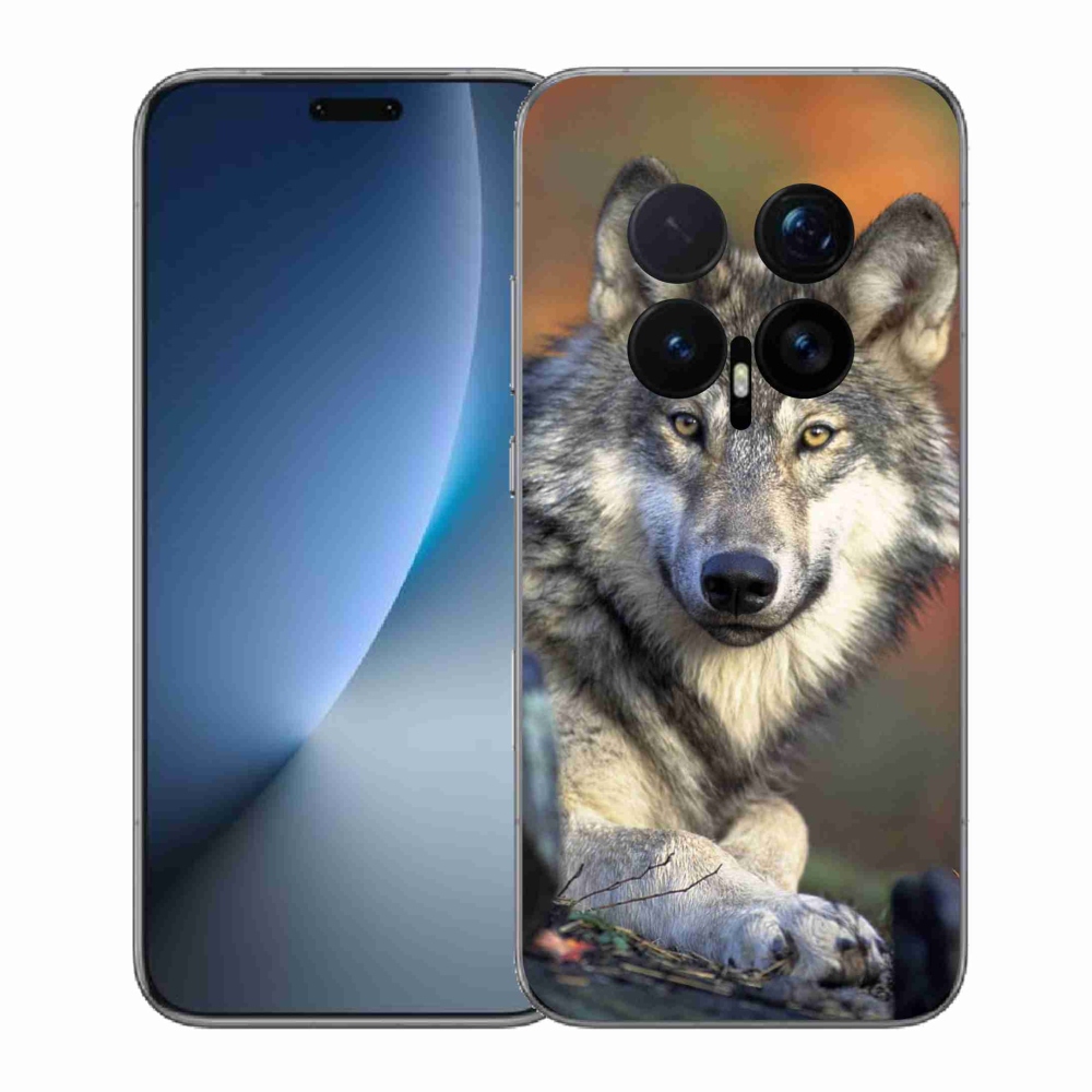 Zselés borítás mmCase a Honor Magic 8 Pro-hoz - farkas