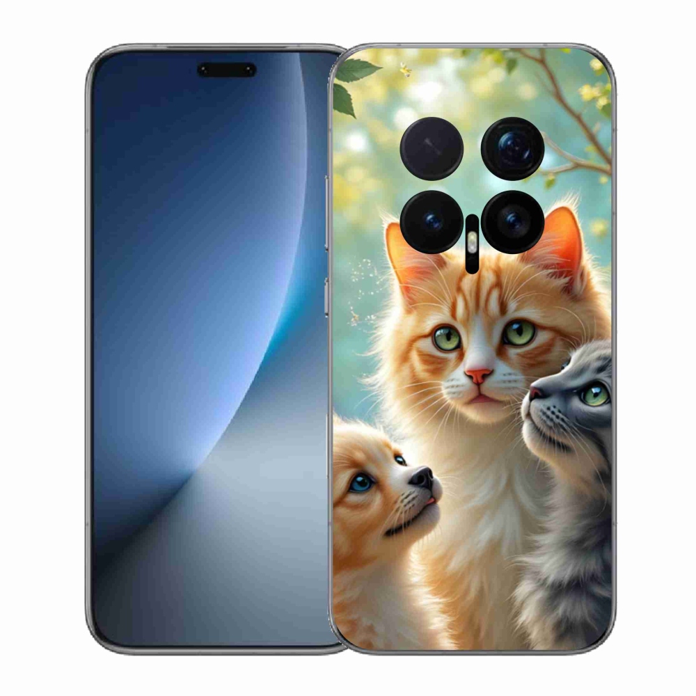 Gél borítás mmCase a Honor Magic 8 Pro számára - Állati barátság 2
