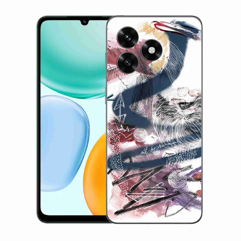 Gél borítás mmCase a Honor X5c Plus számára - absztrakt motívum 28