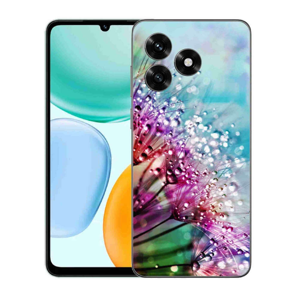 Gél borítás mmCase a Honor X5c Plus számára - színes virágok