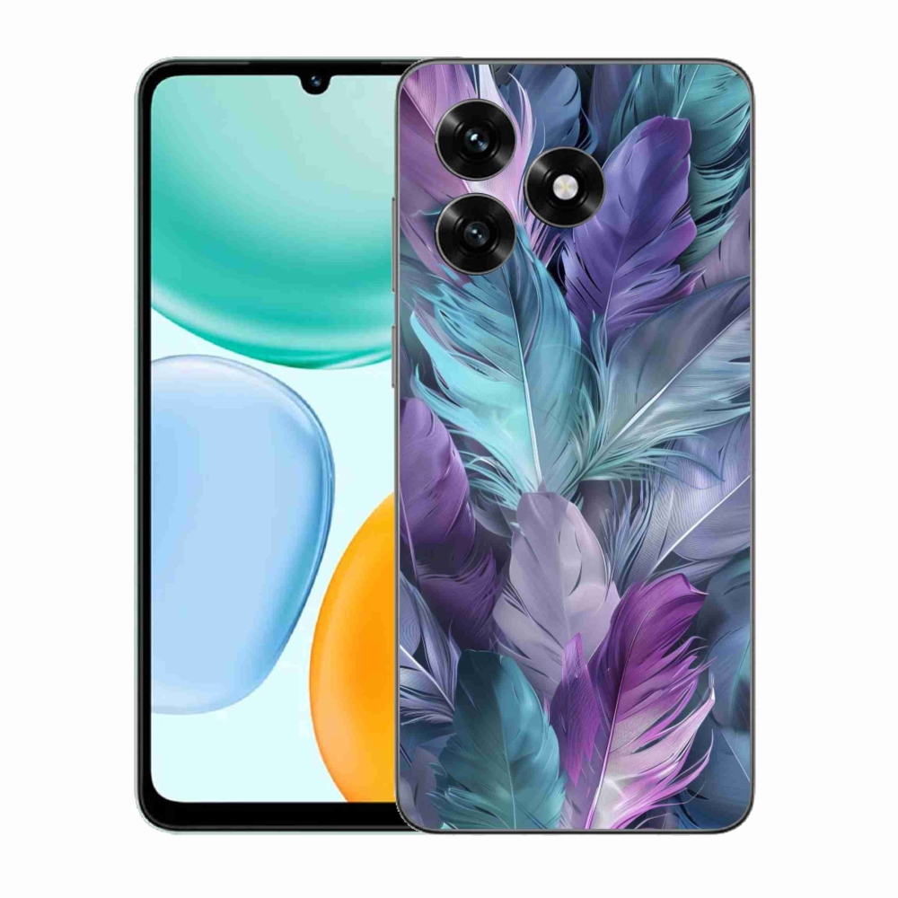 Zselés borítás mmCase a Honor X5c Plus számára - színes toll 2