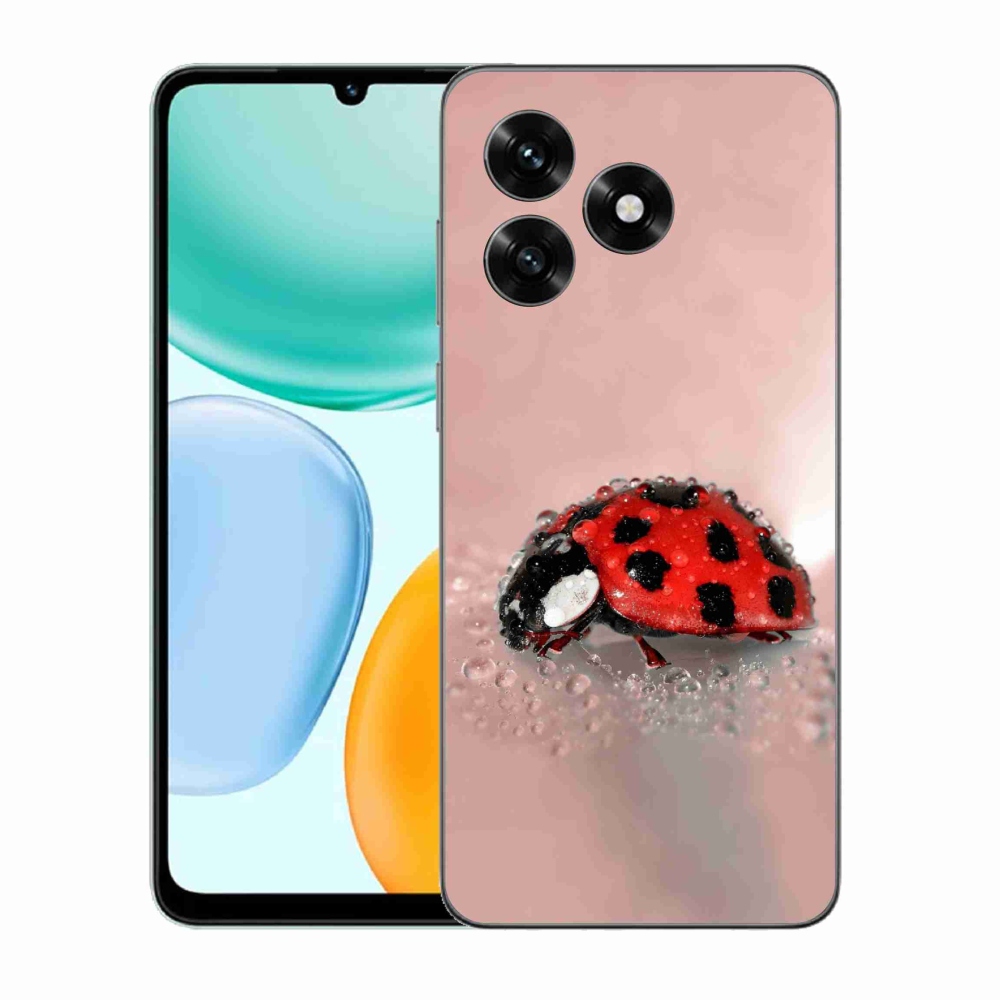 Zselés borítás mmCase a Honor X5c Plus készülékhez - katicabogár