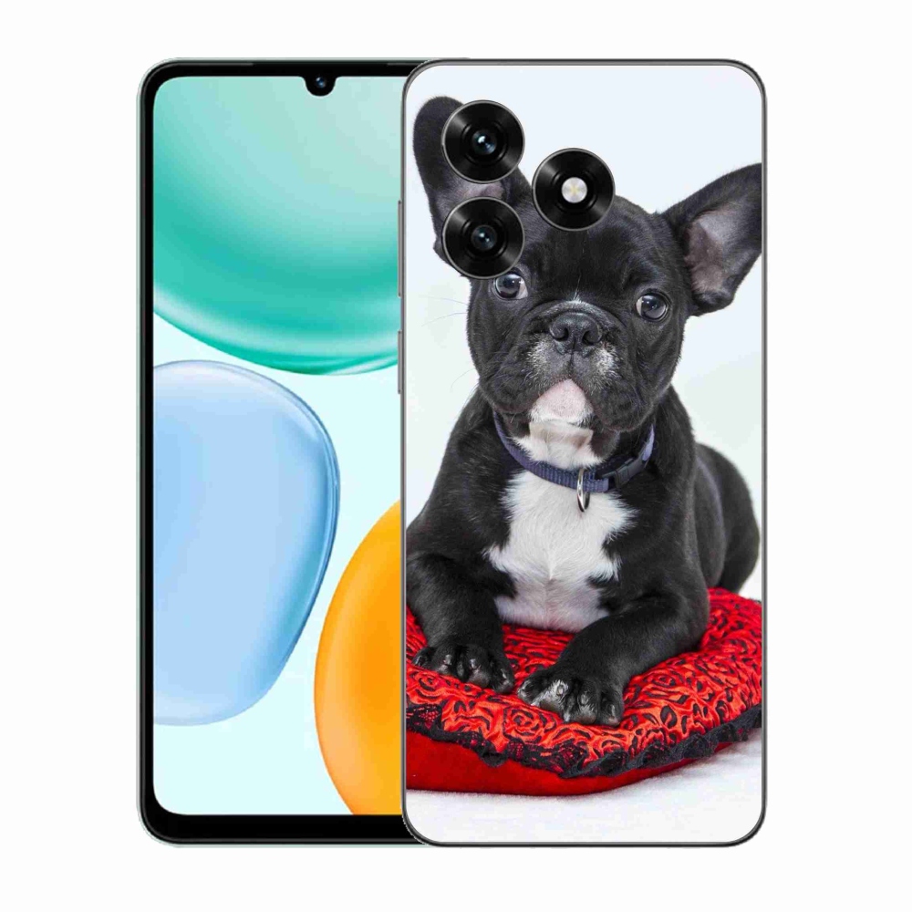 Zselés borítás mmCase a Honor X5c Plus számára - bulldog