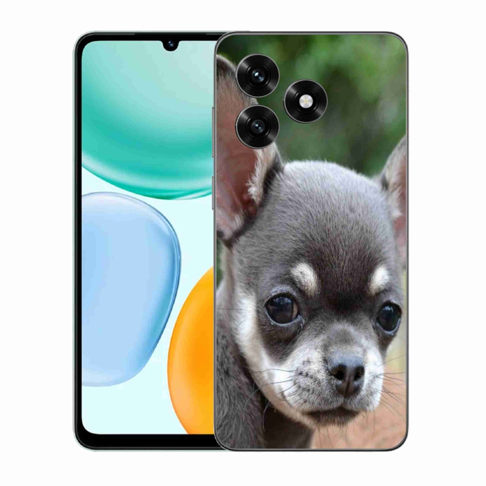 Zselés borítás mmCase a Honor X5c Plus számára - chihuahua